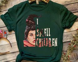 Retro Mary Sanderson Quote I Smell Shirt, Hocus Pocus  Tee, Disney Witch Sanderson Sister
