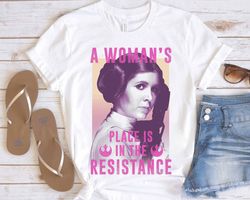 Star Wars Princess Leia Resistance T-Shirt Unisex T-shirt Birthday Shirt Gift For Women Ho