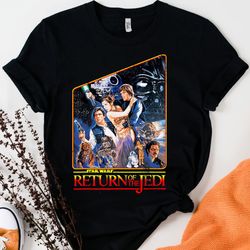 Star Wars Return of the Jedi Graphic T-Shirt Unisex Adult T-shirt Kid shirt Gift for Birth