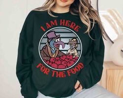 The Muppets Christmas Carol Rizzo Rat I Am Here For The Food Shirt, Disney Mickeys Very M