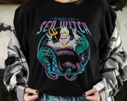 Villains Ursula The Sea Witch Poster Retro Shirt, Disney The Little Mermaid Tee, WDW Magic