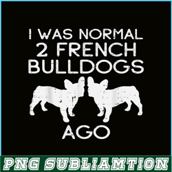 Normal 2 French Bulldogs Ago PNG, Frenchie Bulldog PNG, French Dog Artwork PNG