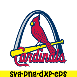 St. Louis Cardinals Team SVG, Major League Baseball SVG, Baseball SVG MLB204122398
