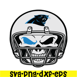 Panthers The Skull SVG PNG DXF EPS, Football Team SVG, NFL Lovers SVG
