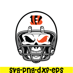 Bengals Helmet SVG PNG EPS, National Football League SVG, NFL Lover SVG