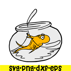 Scary Yellow Fish SVG, Dr Seuss SVG, Cat In The Hat SVG DS205122351