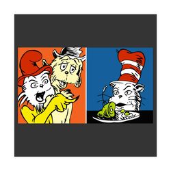 The Cat in the Meme Sticker Svg, Dr Seuss Svg, Trending Svg, Thing Svg, Cat In Hat Svg, Catinthehat Svg, Thelorax Svg, D