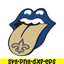 Saint The Tongue SVG PNG DXF EPS, Football Team SVG, NFL Lovers SVG