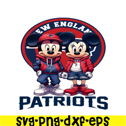 Mickey Patriots PNG, Football Team PNG, NFL PNG