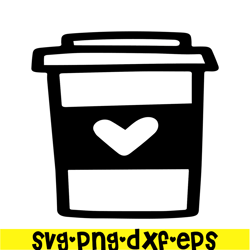 The Black White Cup For Coffee SVG, Starbucks SVG, Starbucks Logo SVG STB108122317