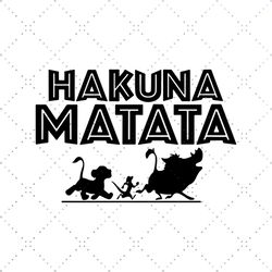 Hakuna Matata, funny art, hakuna matata svg, digital file, vinyl for cricut, svg cut files, svg clipart, silhouette svg,