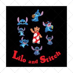 Lilo and stitch svg