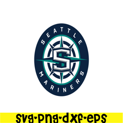Seattle Mariners Unique Logo SVG, Major League Baseball SVG, Baseball SVG MLB2041223117
