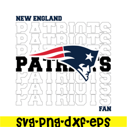 New England Patriots Fan PNG DXF AI, Football Team PNG, NFL Lovers PNG