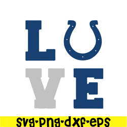 Love The Colts SVG PNG EPS, Football Team SVG, NFL Lovers SVG NFL2291123105
