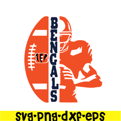 Bengals Symbols SVG PNG EPS, National Football League SVG, NFL Lover SVG