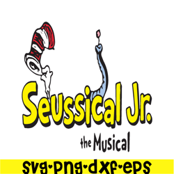Seussical Jr The Musical SVG, Dr Seuss SVG, Cat In The Hat SVG DS205122336