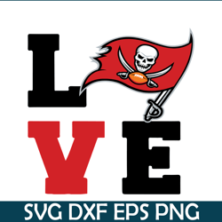 Love Buccaneers SVG PNG DXF EPS, Football Team SVG, NFL Lovers SVG NFL229112354