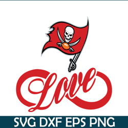 Buccaneers Love SVG PNG DXF EPS, Football Team SVG, NFL Lovers SVG NFL229112355