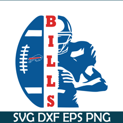 Bills The Player SVG PNG DXF EPS, Football Team SVG, NFL Lovers SVG NFL229112374