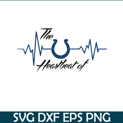 The Heartbeat Of Colts PNG, Football Team PNG, NFL Lovers PNG NFL229112393