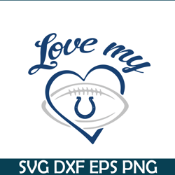 Love My Colts SVG PNG EPS, Football Team SVG, NFL Lovers SVG NFL229112397