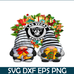 Gnome Las Vesgas Raiders PNG, Christmas NFL Team PNG, National Football League PNG