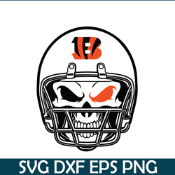 Bengals Helmet SVG PNG EPS, National Football League SVG, NFL Lover SVG