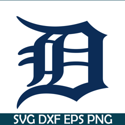 Detroit Tigers Logo SVG PNG DXF EPS AI, Major League Baseball SVG, MLB Lovers SVG MLB01122351