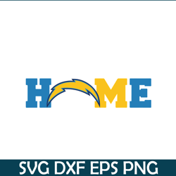 Home Chargers SVG PNG EPS, NFL Team SVG, National Football League SVG