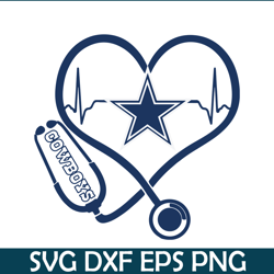 Cowboys Hearteat PNG, Football Team PNG, NFL Lovers PNG