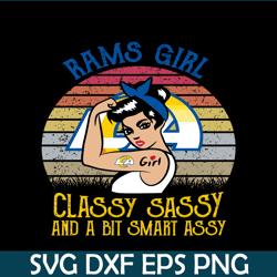 Rams Girl SVG PNG DXF EPS, Football Team SVG, NFL Lovers SVG NFL229112328