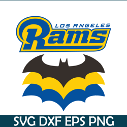 LA Rams The Bats SVG PNG DXF EPS, Football Team SVG, NFL Lovers SVG NFL229112333