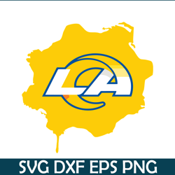 Yellow LA Rams SVG PNG DXF EPS, Football Team SVG, NFL Lovers SVG NFL229112337
