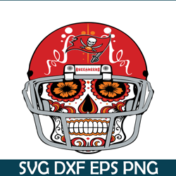 Buccaneers Skull Wear Helmet SVG PNG DXF EPS, Football Team SVG, NFL Lovers SVG NFL229112359