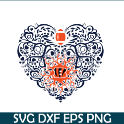 Love For Bengals SVG PNG EPS, NFL Team SVG, National Football League SVG