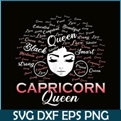 Black Women PNG Capricorn Queen PNG January Birthday PNG