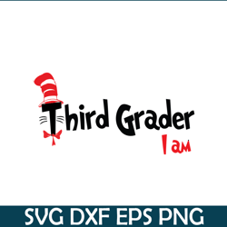 Third Grader SVG, Dr Seuss SVG, Dr Seuss Quotes SVG DS105122398