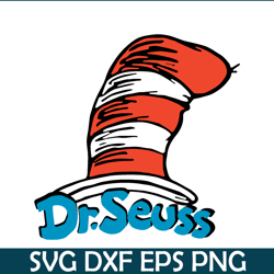 Dr Seuss With The Hat SVG, Dr Seuss SVG, Cat In The Hat SVG DS205122335