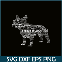 Ways To Describe My Frenchie PNG, Frenchie Dog Lover PNG, French Dog Artwork PNG