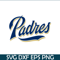 San Diego Padres The Text SVG, Major League Baseball SVG, Baseball SVG MLB204122376