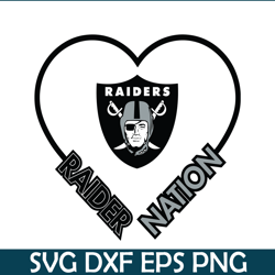Raiders Nation SVG PNG DXF EPS, Football Team SVG, NFL Lovers SVG NFL2291123122