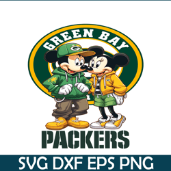 Mickey Green Bay Packers PNG, Football Team PNG, NFL PNG