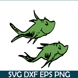 Happy Green Fishes SVG, Dr Seuss SVG, Cat In The Hat SVG DS205122352
