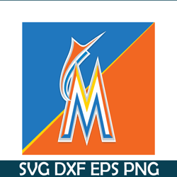 Miami Marlins Flag SVG, Major League Baseball SVG, MLB Lovers SVG MLB011223142
