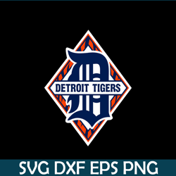 Detroit Tigers The Diamond Shape Logo SVG, Major League Baseball SVG, MLB Lovers SVG MLB01122360