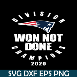 Division Won Not Done SVG PNG AI, Football Team SVG, NFL Lovers SVG