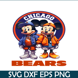 Mickey Chicago Bears PNG, Football Team PNG, NFL PNG