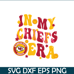 Glitter In My Chiefs Era PNG, Chiefs Team PNG, NFL PNG