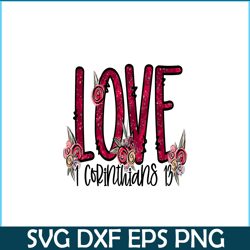 Love Corinthians PNG, Retro Valentine PNG, Valentine Holidays PNG